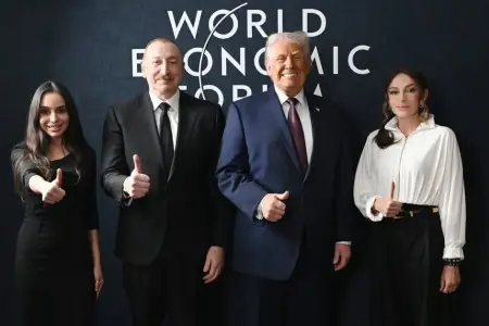 Leyla Əliyeva Donald Trampla görüşdən paylaşım etdi – Fotolar