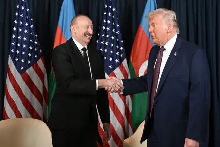 İlham Əliyev Donald Trampla görüşündən paylaşım etdi