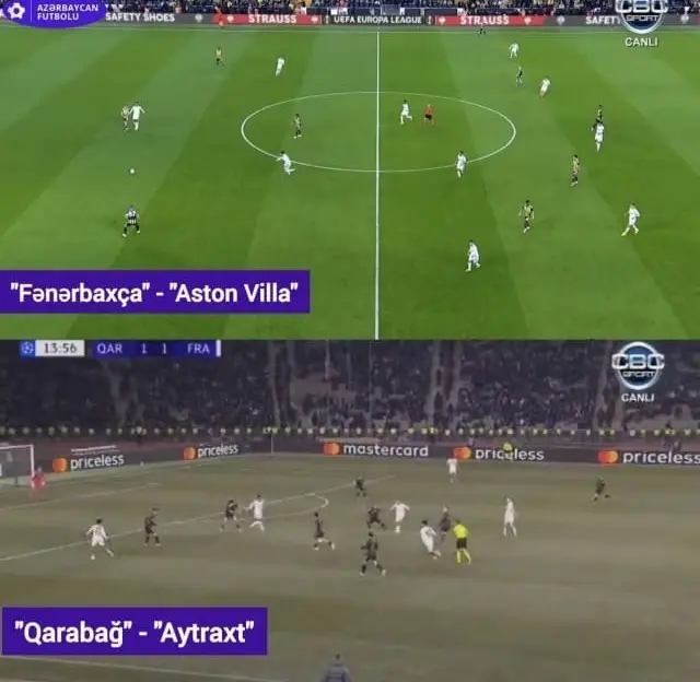 “CBC Sport” “Qarabağ” oyununun görüntüsü ilə bağlı tənqidlərə CAVAB VERDİ 