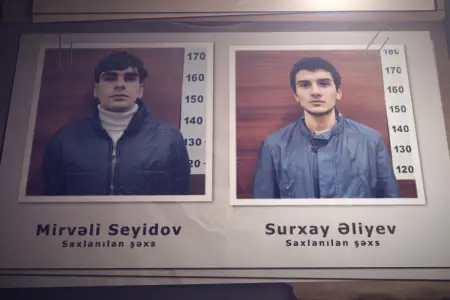 Bakıda soyğunçuluq edən 21 yaşlı gənclər tutuldu - VİDEO