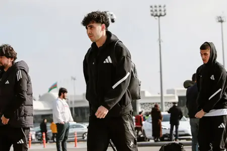 “Qarabağ” İngiltərəyə yola düşdü- Fotolar