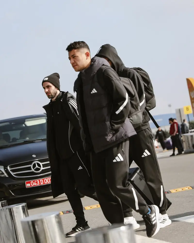 “Qarabağ” İngiltərəyə yola düşdü- Fotolar