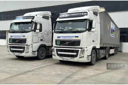 Azərbaycan Ukraynaya növbəti humanitar yardım göndərib - FOTO