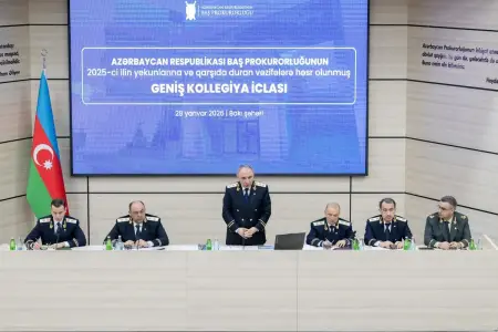 Kamran Əliyev geniş kollegiya iclası keçirdi - FOTOLAR