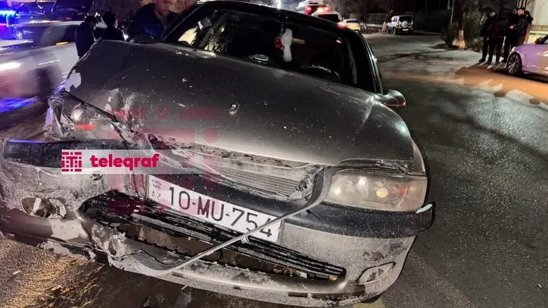 Sumqayıtda qəza: xəsarət alanlar var – Fotolar