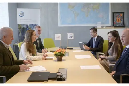 Leyla Əliyeva Qretel Agilarla görüşdü