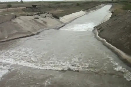 Üç rayonu əhatə edən kanala suyun verilişi dayandırıldı