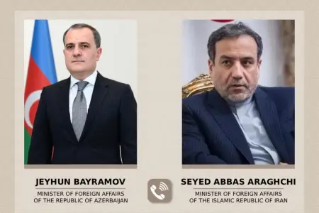 Azərbaycan və İran XİN rəhbərləri telefonla danışdı