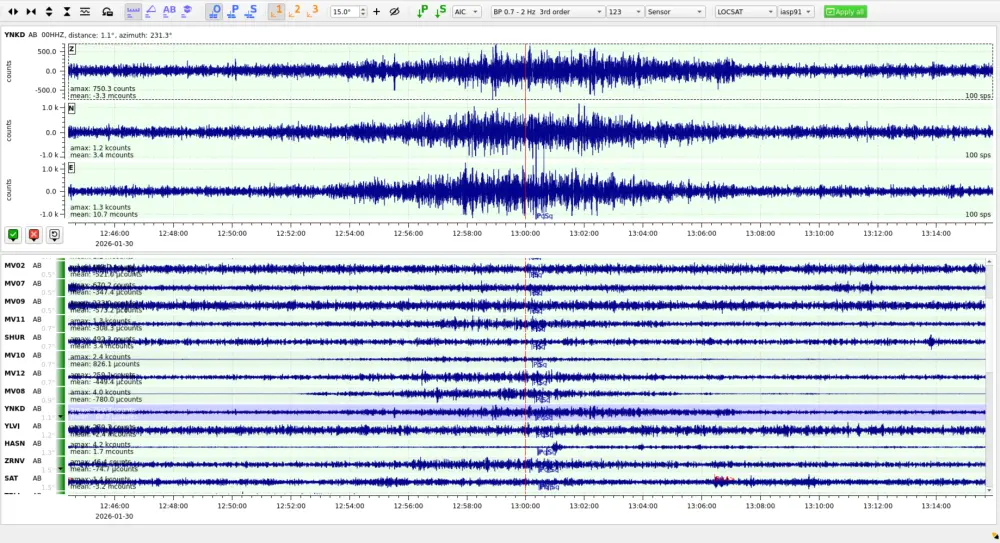 Azərbaycanda vulkan püskürdü