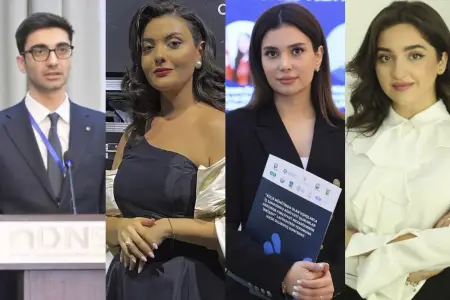 Prezidentin təltif etdiyi gənclər – Fotolar