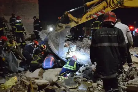 Mərakeşdə yaşayış evi uçdu: ölənlər var