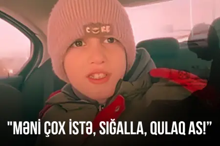 "Məni çox istə, sığalla, qulaq as!" - Evdən küsən balaca Səid