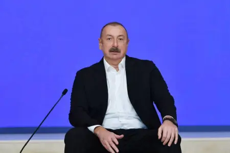 Prezident forum iştirakçılarına müraciət etdi