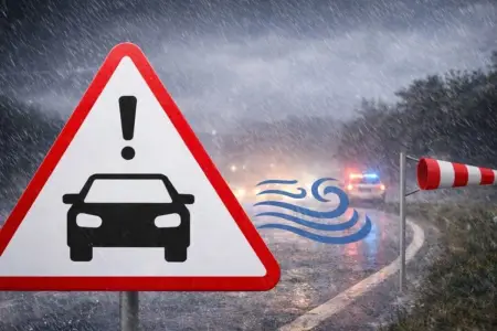 DYP hava şəraiti ilə bağlı hərəkət iştirakçılarına müraciət etdi