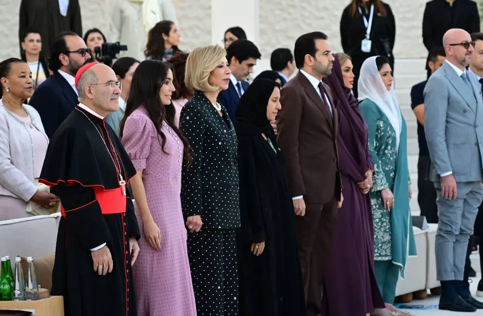 Leyla Əliyeva Əbu-Dabidə "İnsan Qardaşlığı Məclisi"ndə – Fotolar