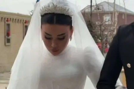 Bugün Xananın toyudur: Şəhid qardaşını ziyarət etdi – Video