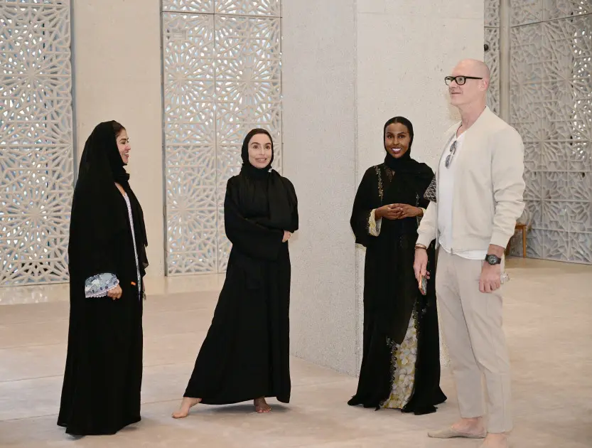 Leyla Əliyeva Luvr Əbu-Dabi muzeyini və İbrahim Ailə Evini ziyarət etdi