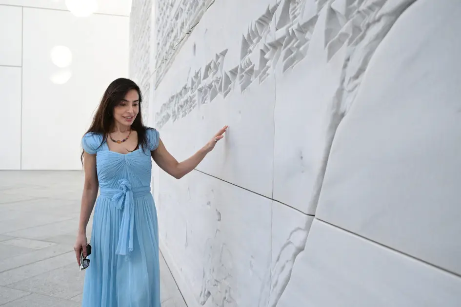 Leyla Əliyeva Luvr Əbu-Dabi muzeyini və İbrahim Ailə Evini ziyarət etdi
