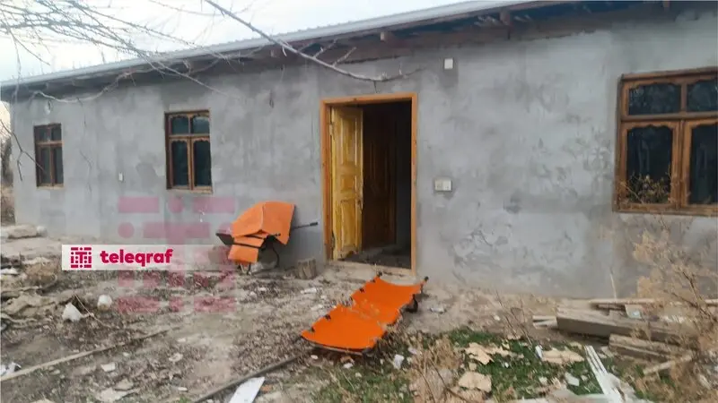 Tovuzda 84 yaşlı kişi yanaraq öldü – Fotolar