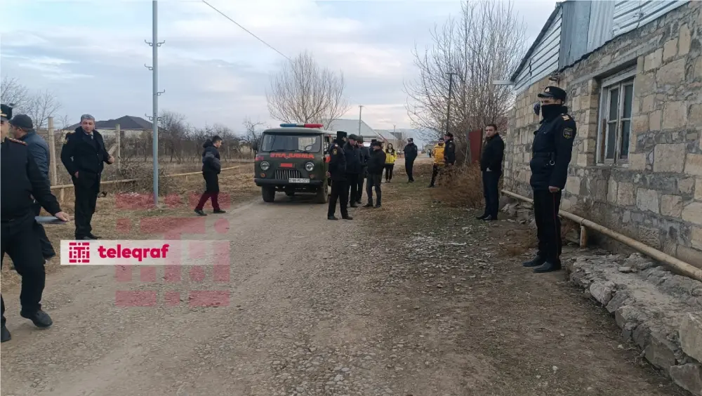 Tovuzda 84 yaşlı kişi yanaraq öldü – Fotolar