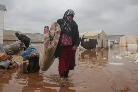 Suriyada daşqınlar nəticəsində 3 nəfər həlak oldu