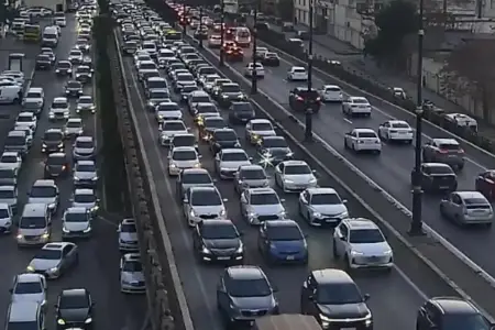 Bakıda bu yollarda sıxlıq var - SİYAHI