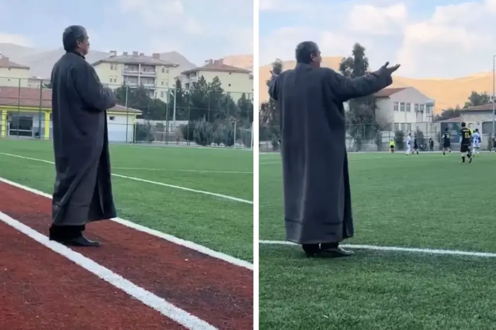 Sosial media bu görüntünü danışır - Foto 