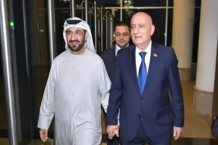 Ərəb Parlamentinin prezidenti Azərbaycana səfərə gəldi