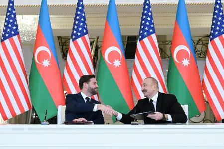Azərbaycanla ABŞ arasında Strateji Tərəfdaşlıq Xartiyası imzalandı