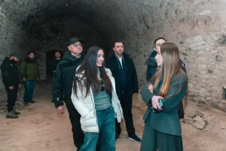 Leyla və Alyona Əliyevalar Göygöldə – FOTOLAR