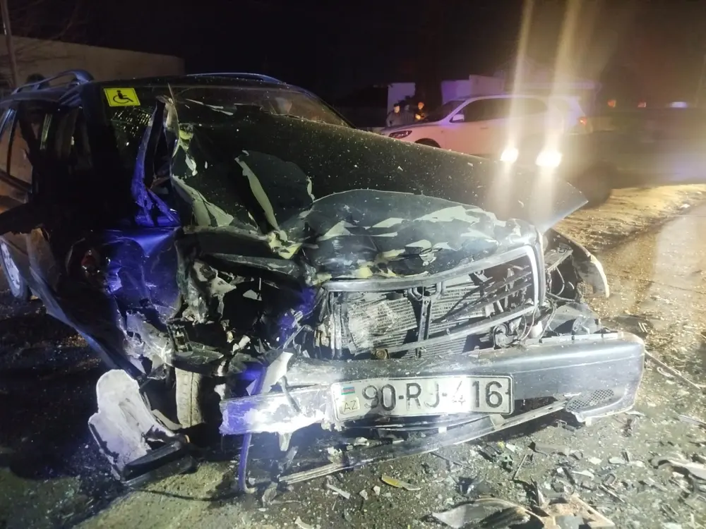 Bərdədə ağır qəza: ölən və xəsarət alanlar var – FOTOLAR