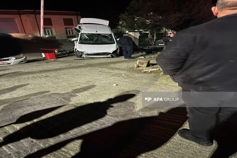 Ağcabədidə zəncirvari qəza: ölən və yaralananlar var – FOTOLAR