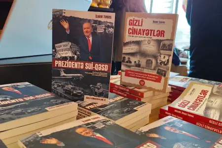 “Prezidentə sui-qəsd” kitabının təqdimatı keçirildi - Fotolar