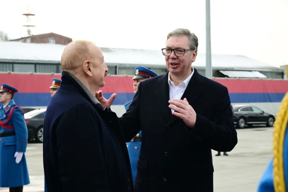 Prezident İlham Əliyevin Serbiyaya səfəri başa çatdı