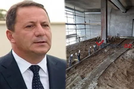 Rauf Həbibov lüks sauna tikdirib fəhlələrin pulunu vermir? - Fotolar