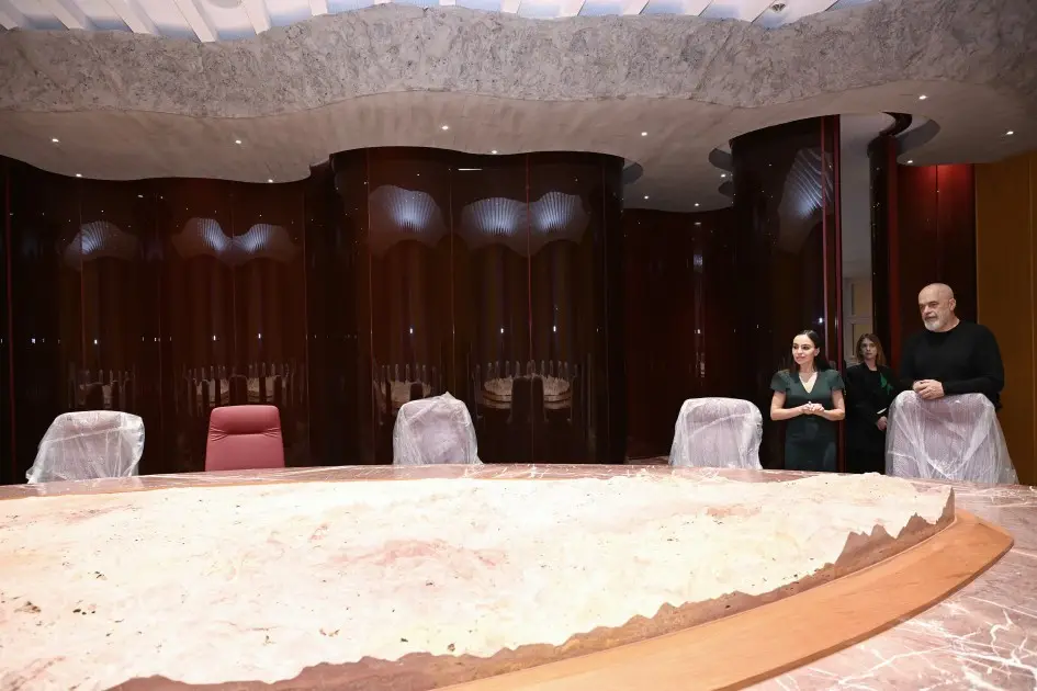 Leyla Əliyeva Tiranada Albaniyanın Baş naziri Edi Rama ilə görüşdü