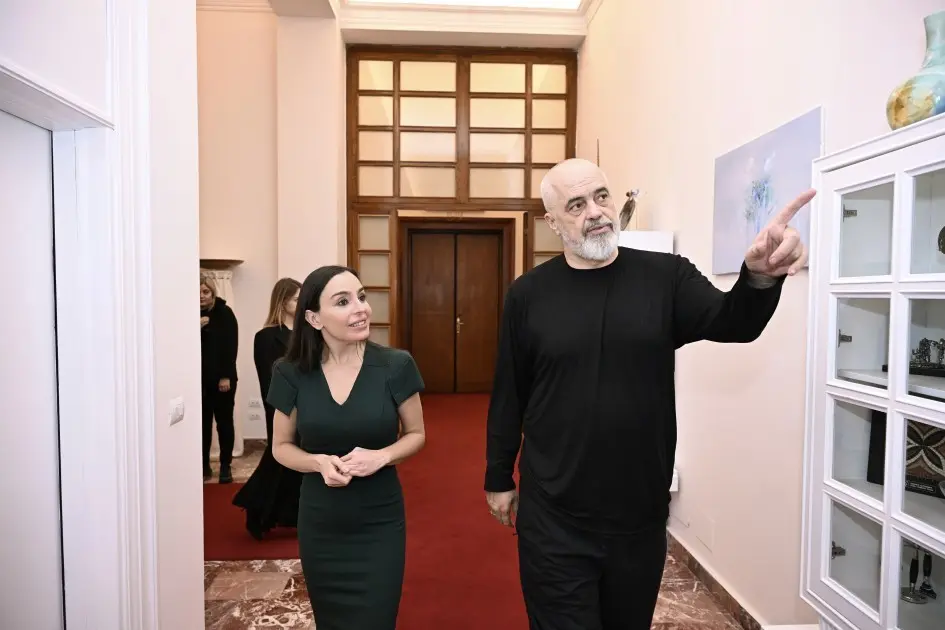 Leyla Əliyeva Tiranada Albaniyanın Baş naziri Edi Rama ilə görüşdü