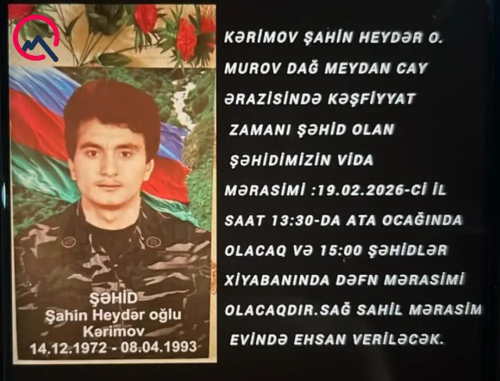 33 ildir ki, itkin idi, artıq şəhiddir – FOTOLAR