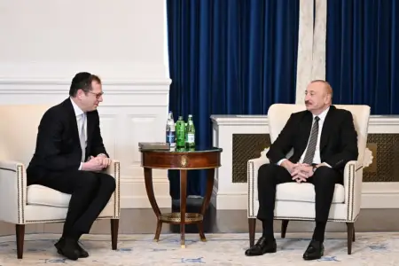 İlham Əliyev Elliot Brandt ilə görüşdü