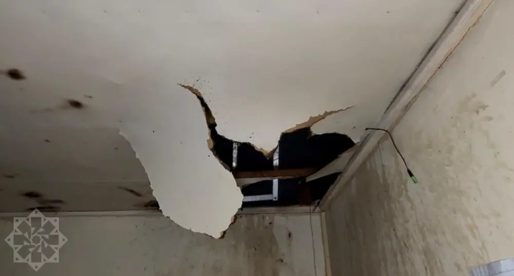 Ucarda məktəb yandı - Fotolar