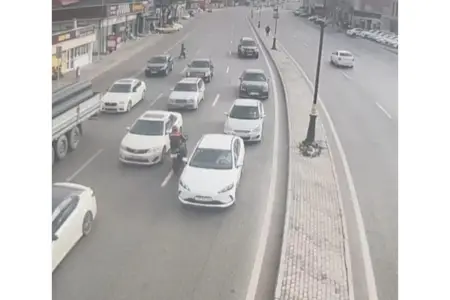 Bakıda avtoxuliqanlıq edən sürücü həbs olundu - VİDEO