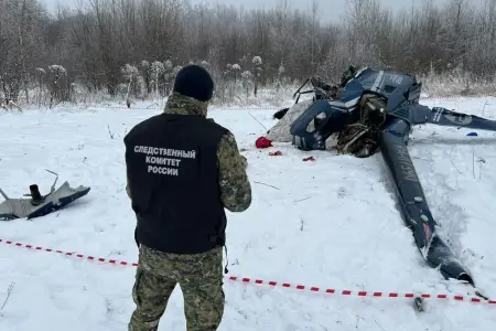 Rusiyada helikopter qəzaya uğradı, heyət həlak oldu
