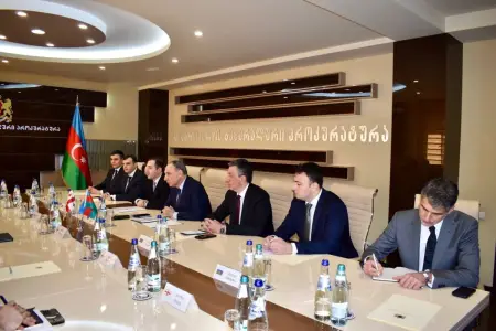 Baş prokuror Kamran Əliyev Gürcüstana səfərə getdi