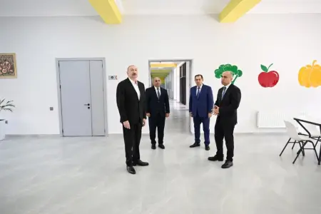 Prezident Lənkəran Dövlət Peşə Təhsil Mərkəzinin açılışında iştirak etdi