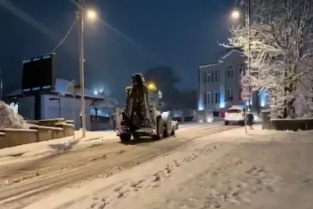 Şuşaya qar yağdı – VİDEO