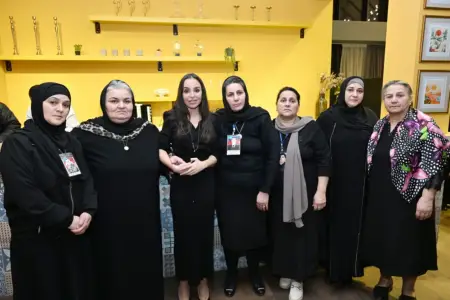 Leyla Əliyeva Qubada iftar məclisində – VİDEO