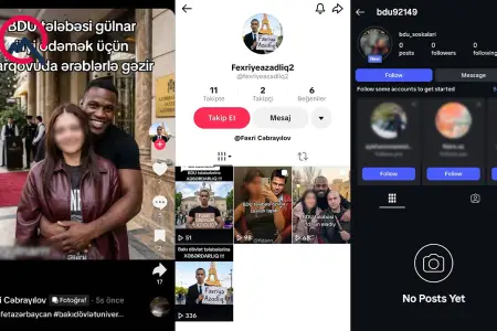 BDU tələbələrinin nalayiq formada paylaşılması davam edir - Foto