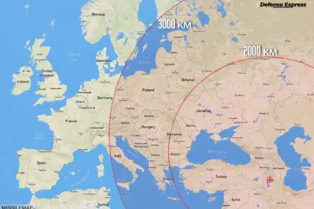 Tehranın raket radiusu açıqlandı: xəritədə kimlər var?