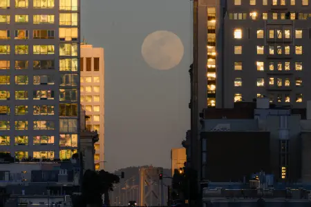 İlin ilk Ay tutulması… – FOTOLAR