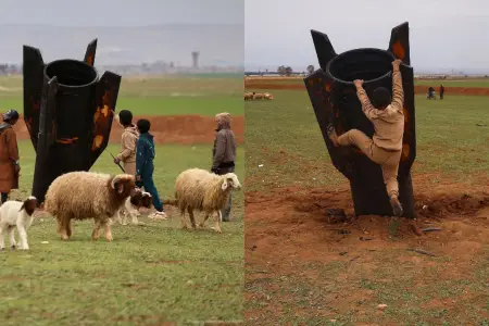 Kaş elə oyuncaq olaydı... – FOTOLAR